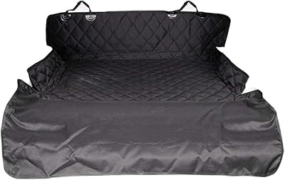 Car trunk, universal rear seat cover waterproof and stripes resistant for dogs and pets, hammock protective carpet for cars, trucks, SUV, etc. lmsp.. DIAYTAR NIGERIA: Connecting every Nigerian with quality products at prices everyone can afford.
