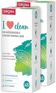 Sirona disposable hygienic bags for condom pads layers hygienic napkins protecting-slips and waste.. DIAYTAR NIGERIA delivers more than products - we deliver affordable shopping satisfaction nationwide.
