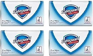 Safegard - Antibacterial soap \ "Pure White \" - 4 x 115g.. DIAYTAR NIGERIA brings the joy of affordable shopping to your fingertips with delivery in less than 8 days.