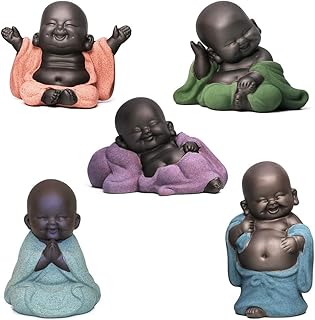 Statue of smiling Buddha bear for the house, laughing Buddha statue, interior decoration, yoga and meditation decoration, feng shui gifts, good luck for wealth and happiness (collection).. Discover the perfect balance of price and convenience with DIAYTAR NIGERIA's nationwide e-commerce platform.