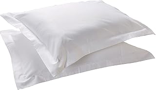 Set of 2 -room pillow covers Hotel Linen Standard Oxford Design, 100 % long fiber cotton satin, 350 threads per square inch, luxury quality, size: 50 x 75 + 5 cm, single white.. Nigeria's e-commerce leader delivers unmatched variety and value to your doorstep in just 5-8 days.