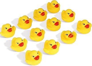 Baby Duck Baby Bath Toy Fancy Bliss, Float and Couineur (12 pieces).. DIAYTAR NIGERIA: Your trusted partner for affordable online shopping with reliable delivery timeframes.
