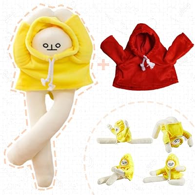 Exotic banana banana male plush doll with fun and modifiable toy magnet.. Experience shopping without compromise at DIAYTAR NIGERIA, with vast selection and quick delivery.
