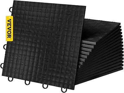 Vivo 12 "x 12" nestable garage tiles 50 tile units.. DIAYTAR NIGERIA: Where shopping dreams become reality with budget-friendly prices and prompt delivery.