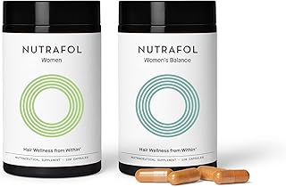 Nutrafol hair growth supplements | For women aged 18 to 44 and over for women aged 45 | Clinically proven for visibly thicker and stronger hair with larger scalp cover | one month of supply of each.. Unlock access to a wide range of products with DIAYTAR NIGERIA's affordable e-commerce platform.
