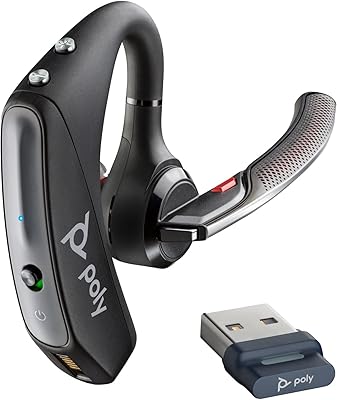 Plantronic Wireless Helmet Voyager 5200 UC and Loading case (Poly) - Mono -Ileille Bluetooth Helmet with Antibruit microphone - Connects to a mobile/Mac/PC via Bluetooth - Works with Microsoft Teams and Zoom.. Discover shopping made effortless with DIAYTAR NIGERIA's comprehensive platform and quick shipping.