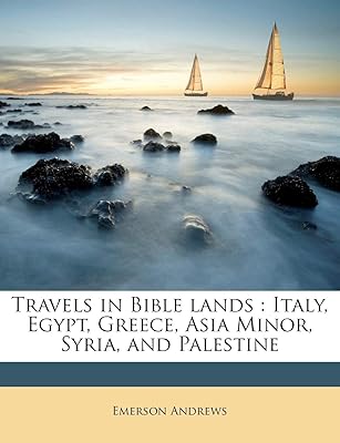 Travel to biblical countries: Egypt Italy Greece Asia Minor Syria and Palestine.. Your trusted marketplace, DIAYTAR NIGERIA offers comprehensive selection with budget-friendly delivery.