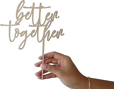 Buy a Simply Perfect personalized cake decoration for weddings, birthday parties, birthdays, obtaining a diploma and special events, personalized and rustic decoration, long stem base (wood).. Shop smart, shop DIAYTAR - Nigeria's most affordable e-commerce platform with nationwide delivery.