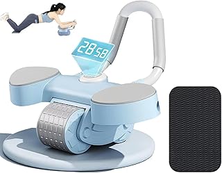 Automatic abdominal rebound wheel - Fitness equipment to strengthen central muscles - Self -work design - perfect abdominal exercise for home training.. DIAYTAR NIGERIA: Bringing quality products to every Nigerian with affordable nationwide delivery.