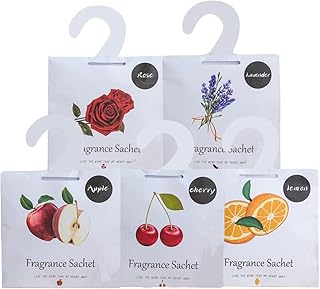 Sachet of Natural Floral Perfume Beauty Shop, powerful deodorant 45 days for cars and houses, 12 g/Package, lavender, pink, apple, cherry and lemon (mixture of 5).. Shop smart with DIAYTAR NIGERIA, offering a vast product range delivered to your doorstep within a week.
