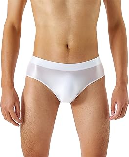 Sexy underwear for men without seam in shiny silk, high elasticity, large size, transparent underwear for men, comfortable and breathable, sexy underwear for men.. Everything you need is on DIAYTAR Nigeria — just a click away.