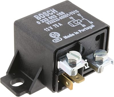 Bosch power relay 0332002168 12V 75A, IP5K4, operating temperature -20 ° C at 100 ° C, 4 -pin relays.. Navigate through thousands of products at pocket-friendly prices with DIAYTAR NIGERIA's easy-to-use platform.