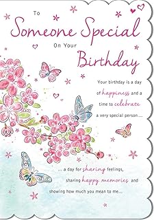 An birthday card someone special - 9 x 6 inches - regal publishing.. DIAYTAR NIGERIA: Making online retail accessible to all with affordable nationwide shipping.