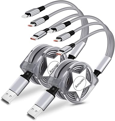 Retractable USB loading cable 3 in 1 Amovic with several.. Discover the perfect balance of selection and value with DIAYTAR NIGERIA's nationwide e-commerce platform.