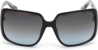 Women's sunglasses GU768201B, color: shiny black/downgled dark gray, size: 62, black/degraded gray, 62.. Discover the joy of online shopping with DIAYTAR NIGERIA's budget-friendly prices and reliable shipping.