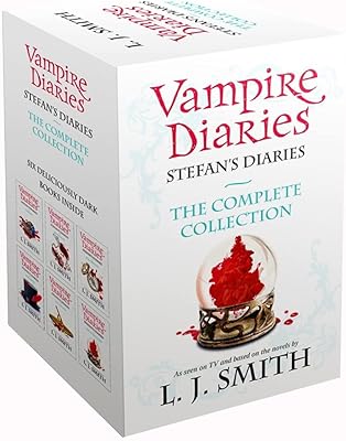 Vampire Diaries Stefan's Diaries The Complete Collection Books 1 to 6 Box by l. J. Smith (Origins, Bloodlust, Craving, Ripper, Asylum & Completed).. DIAYTAR NIGERIA delivers affordability and convenience with every purchase, shipped within the week.
