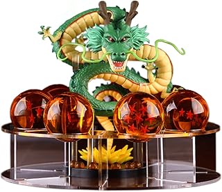 NBEZDEN 1 piece Shenron figurine set 15 cm high + 7 balls of 3.5 cm + 1 shelf for Christmas and holidays.. Your digital shopping companion, DIAYTAR NIGERIA offers unmatched value with nationwide shipping.