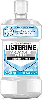 Listerine Advanced White Detaching Rinse-Bouche-Taste Soft and Mint, 250 ml.. Discover endless possibilities with DIAYTAR NIGERIA's comprehensive catalog and reliable delivery service.