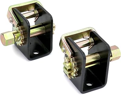 Q-work truck hitch winch, pack of 2 (1 on the left, 1 on the right), truck hitch winch, for 2 "coupling bar, welding steel studs on rail.. DIAYTAR NIGERIA combines affordability, variety, and convenience with nationwide delivery services.