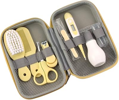 Baby healthcare set for baby hair brush 8 in 1-cup-nongles-nettoyant for the brush.. DIAYTAR NIGERIA makes online shopping accessible to all with budget-friendly prices and reliable delivery.