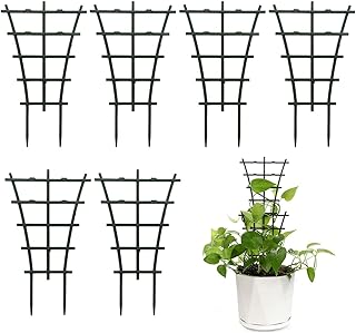 Trellis for interior plants 6 pieces overhang in DIY Plastic climbing plants Small plant climbing trellis for plants in pots climbing plant support for interior and exterior use.. Experience shopping without limits at DIAYTAR NIGERIA, where affordability meets convenience in just days.