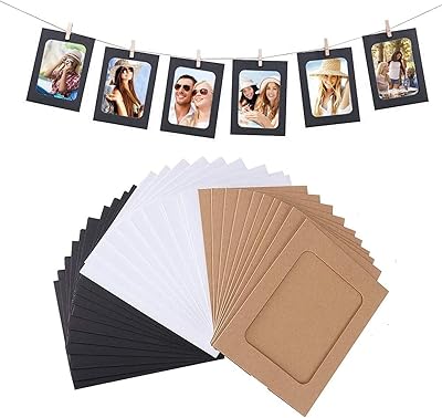 Delfino photo frame 30 pieces paper frames 6x4 multi-photos treadmill with small.. Nigeria shops with DIAYTAR — wide selection, fast shipping, and great value.