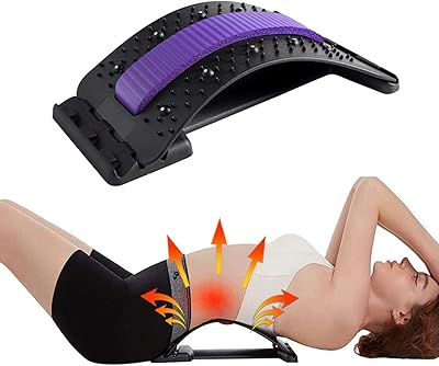 Magic Fotrista Magic Masseur, Correction and stretching device of the back posture, extension of the spine, lumbar support and pain relief (purple).. Shop from our extensive catalog at DIAYTAR NIGERIA and enjoy doorstep delivery in just 5-8 days.