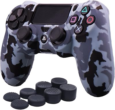 Protective cover for ps4 dualshock controller, silicone, camouflage pattern, gray color... Don’t wait weeks for international shipping. DIAYTAR Nigeria offers local delivery within 5 to 8 days, so you get your items when you actually need them.