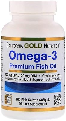 California Gold Nutrition Omega-3, superior quality fish oil, 100 soft gelatin (2).. Get unbeatable value on every order with DIAYTAR Nigeria.