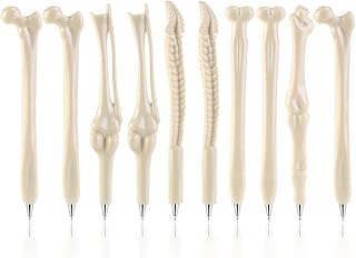 Fantasy bone -shaped fancy ball pens for nurse, doctor, artist, school, office, birthday gift for children and students, package of 10.. DIAYTAR NIGERIA: Nigeria's answer to affordable online shopping with reliable 5-8 day delivery guarantee.
