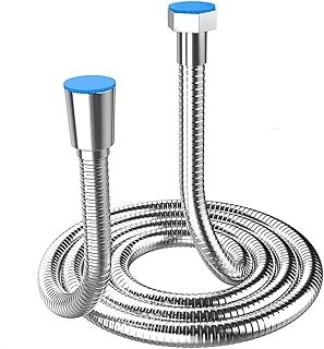 Stainless steel shower hose 1m/1.5m/2m/3m/4m/5m, with solid brass connector, anti-tuning and tangle. (3m).. DIAYTAR NIGERIA delivers more than expected with our extensive catalog and 5-8 day delivery service.