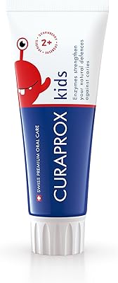 Children's toothpaste Curaprox Cs Kids Strawberry 60 ml with strawberry.. DIAYTAR NIGERIA combines affordability, variety, and convenience with nationwide delivery services.