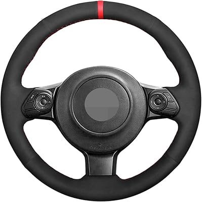 For Toyota, for Subaru Brz 2016-2019 86 2016-2019 Yaris 2016-2019, car steering wheel in black suede.. Discover shopping made effortless with DIAYTAR NIGERIA's comprehensive platform and quick shipping.
