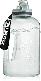 Bottle of water Arglo 2.2 l with folding lid and handle, time marker and BPA-free anti-leak reminder, large capacity water carafe at wide opening for sport, fitness, the gym, hiking (green).. Shop confidently with DIAYTAR NIGERIA, offering affordable prices and reliable delivery within a week.