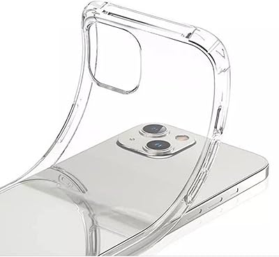 Transparent shell FAHY for iPhone 13 - Transparent rubber shells - Anti -yellowing and shocking with flexible edges (iPhone 13).. DIAYTAR NIGERIA: Creating access to affordable products for every Nigerian with our swift delivery service.