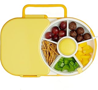 Lunch box Jobi for children - Reusable snack container with 5 sections distributor and lid | without BPA or PVC | dishwasher | anti-leak.. Experience shopping without compromise at DIAYTAR NIGERIA, with vast selection and quick delivery.