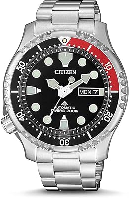 Automatic Citizen Watch for Men with Pro Master Diver - Silver, One Size, Bracelet, Your Silver, One Size, Bracelet.. DIAYTAR Nigeria: Your one-stop online shop with unbeatable prices and nationwide delivery in under 8 days.