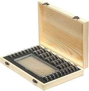 Wooden strongholds for coins, storage box for coins with lock, commemorative parts display for 40 rooms and 100 banknotes.. Join the movement — fast, affordable shopping only at DIAYTAR Nigeria.