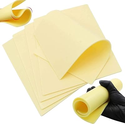 False skin of 3 mm for tattoo - 5 pieces Yojoy 8 x 12 inches thick silicone for large tattoo (3 mm thick).. Your everyday shopping solution, DIAYTAR NIGERIA offers variety and value delivered within 8 days.
