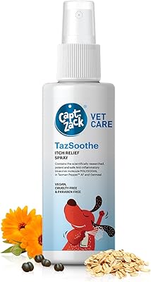 Captain Zack Tazsoothe Anti-Demangeaisons Spray-Anti-Demangeal Spray for Dog Dogs for Daily Use, 50 ml.. Your everyday shopping companion, DIAYTAR NIGERIA offers unbeatable value with nationwide delivery.