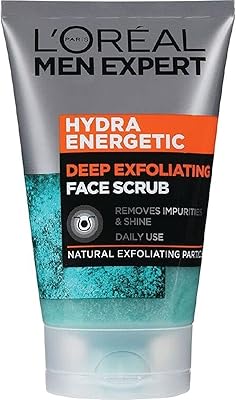 The Oreal Men Exfoliating Expert for the Face, Depth Exfoliating Cleaner Hydra Energetic for Men, 100 ml.. DIAYTAR Nigeria: Great value, fast delivery, and endless options.