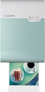 Portable Portable Salphy QX10 Portable Square Photo Printer for iPhone and Android, Green.. Nigeria shops with DIAYTAR — wide selection, fast shipping, and great value.