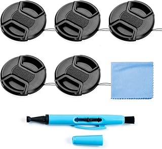 Fotover batch of 5 universal lens caps at central pressure of 86 mm with cloth.. Your shopping needs fulfilled through DIAYTAR NIGERIA's extensive selection and nationwide delivery.