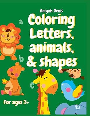 Coloring of letters, animals and forms: learning activities from 3 years old.. DIAYTAR Nigeria: Where affordability meets fast and reliable e-commerce service.