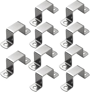 Jruizp square tightening necklaces, 10 pieces of stainless steel tightening necklaces, U -shaped clamping collar, horse -shaped clamp (30 x 30 mm).. Shop for everything you need at DIAYTAR NIGERIA, with budget-friendly prices and quick delivery.