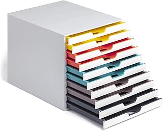 Sustainable office drawer organizer (mixture of 10 compartments with removable labels).. Experience shopping satisfaction with DIAYTAR NIGERIA's vast selection and budget-friendly delivery options.