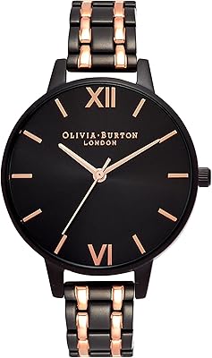 Black Sunray for Women The England With Rose Gold Plated Steel Ionia - Ob16en09, Black Sunray, Bracelet.. Shop with purpose at DIAYTAR NIGERIA and receive your purchases at unbeatable prices within the week.
