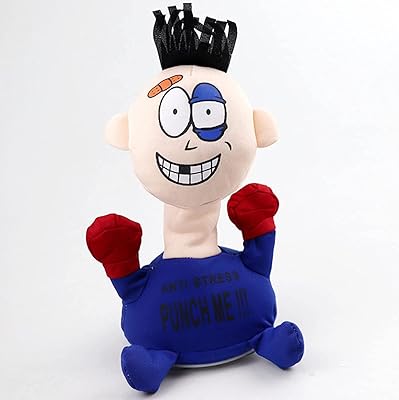 Yimim anti -stress toy - Electric plush doll - fun emotional evacuation toy to relieve the stress, anxiety and cries of children (blue).. Make every purchase count with DIAYTAR Nigeria — shop smart, shop fast.
