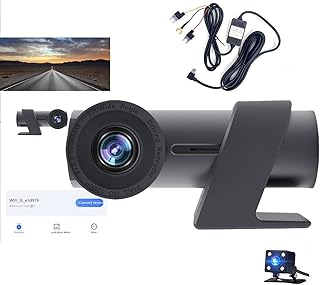 Double car dashboard camera 1080p, front and rear dashboard camera HD WiFi GPS integrated wide angle 170 °, super improved night vision with HDR, 24 -hour parking monitoring mode, cyclic recording (free 8G memory card).. Shop smart, shop DIAYTAR - Nigeria's most affordable e-commerce platform with nationwide delivery.