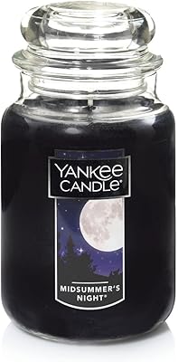 Classic scented candle Yankee Candle Midsummer's Night - 22 Oz - Unique wick candle with more than 110 hours of combustion.. Your new favorite way to shop online — DIAYTAR Nigeria.